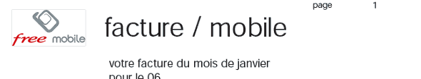 facture