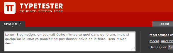 typetester